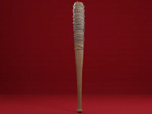 Lucille-The Walking dead 3D Model