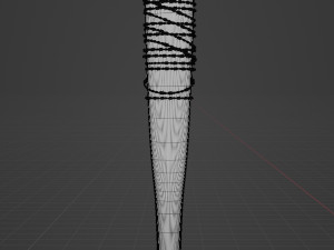Lucille-The Walking dead 3D Model