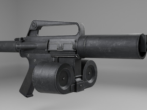 The Patriot Fanmade Weapon 3D Модель