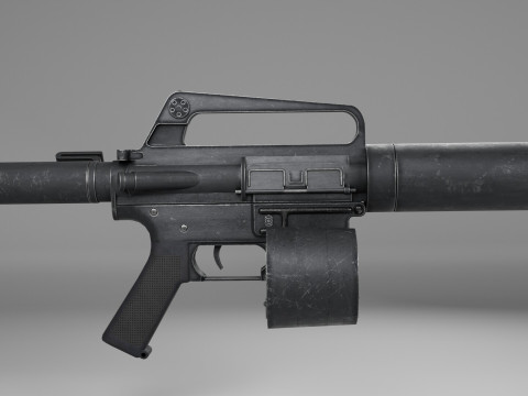 The Patriot Fanmade Weapon Modello 3D