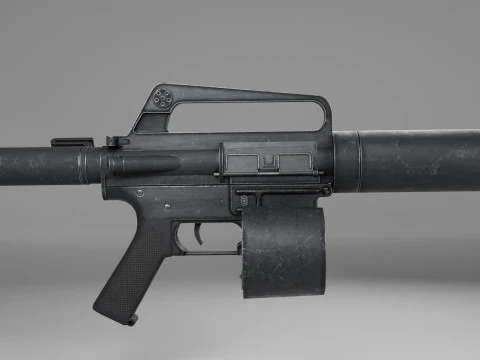 The Patriot Fanmade Weapon 3D Model