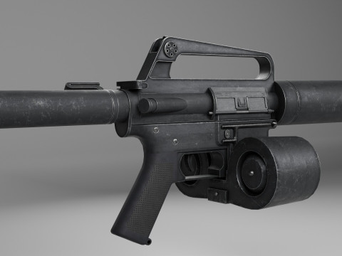 The Patriot Fanmade Weapon Modello 3D