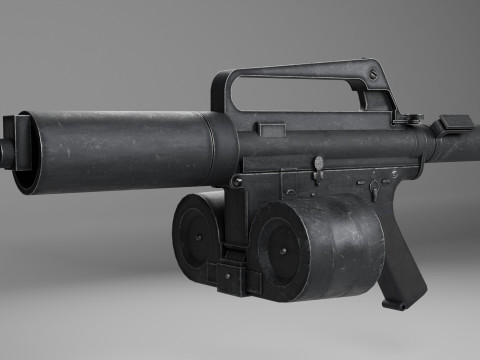 The Patriot Fanmade Weapon Modello 3D