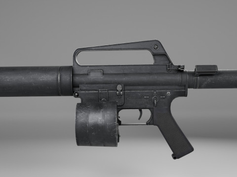 The Patriot Fanmade Weapon Modello 3D