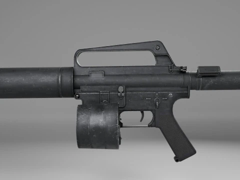 The Patriot Fanmade Weapon 3D Model