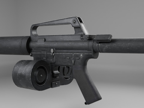 The Patriot Fanmade Weapon Modello 3D