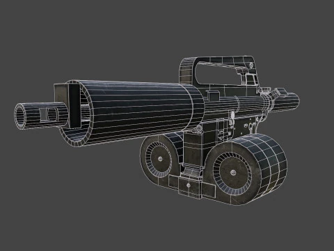 The Patriot Fanmade Weapon 3D Model