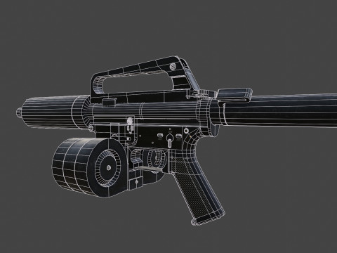The Patriot Fanmade Weapon Modello 3D