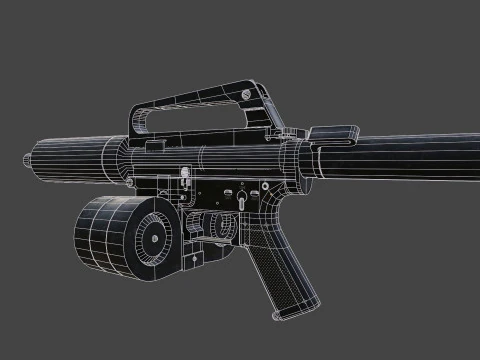 The Patriot Fanmade Weapon 3D Model