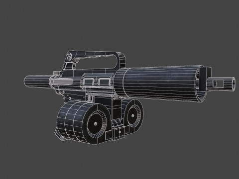 The Patriot Fanmade Weapon Modello 3D