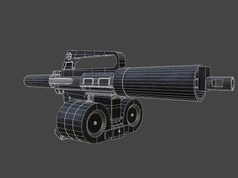 The Patriot Fanmade Weapon 3D Model