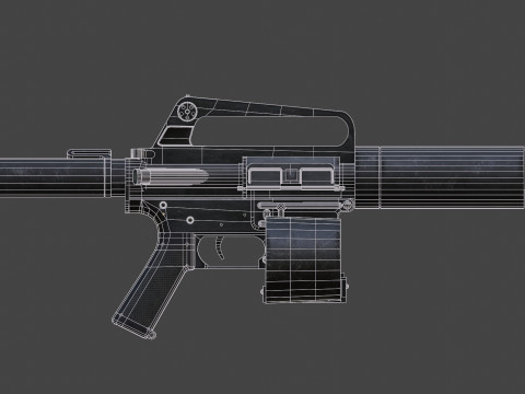 The Patriot Fanmade Weapon Modello 3D