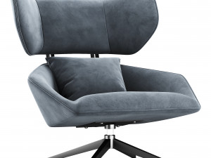 B Modern armchair 3D Model