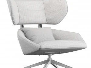 B Modern armchair 3D Model