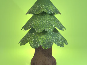 &Ccedil;am ağacı 3D Model