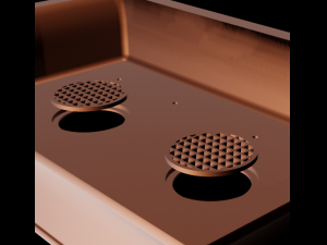 Bonsai Pot rectangular 004 3D Baskı Modeli