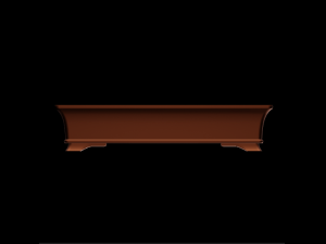 Bonsai Pot rectangular 004 3D Baskı Modeli