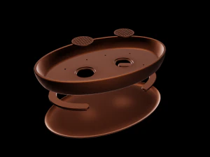 Pote Bonsai Oval 003 Modelo de Impressão 3D