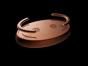 Bonsai Pot Oval 003 Modelo de impresión 3D