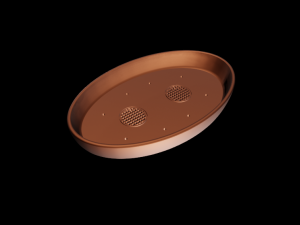 Bonsai Pot Oval 003 Modelo de impresión 3D