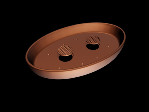 Bonsai Pot Oval 003 Modelo de impresión 3D