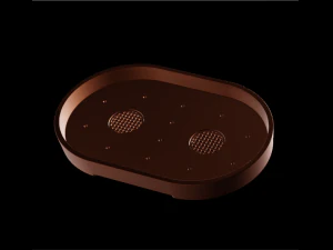 Bonsai Pot Oval 005 3D Print Model