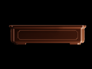 Bonsai Pot rectangular 002 3D Принт Модель
