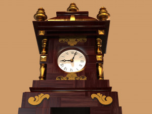 Modelado Reloj Antiguo Model 3D