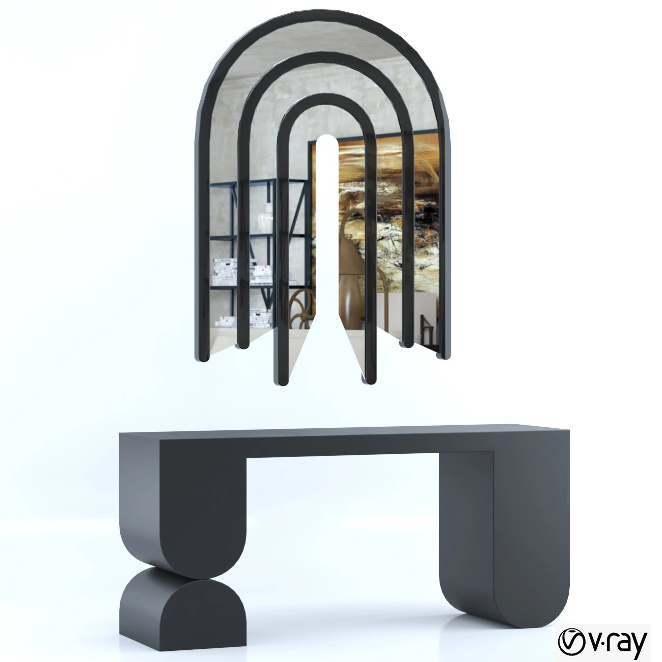 Console 3D Model .c4d .max .obj .3ds .fbx .stl .blend 