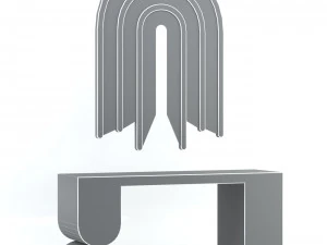 Console 3D Model