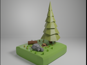 Low poly 3d asset CG テクスチャ