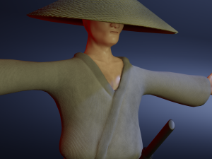 Samurai Modèle 3D