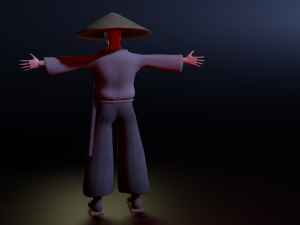 Samurai Modèle 3D