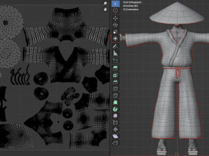 Samurai Modèle 3D