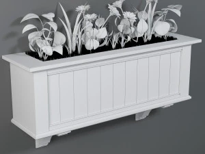 Outdoor vase 3D Model