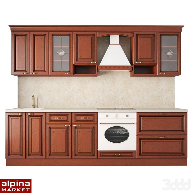 Kitchen grace Modelo 3D .c4d .max .obj .3ds .fbx .stl .blend 