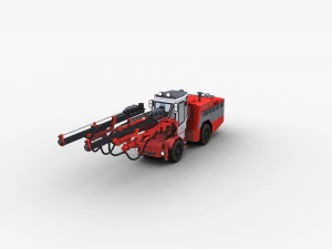 Sandvik Drill Rig Underground 3D Model