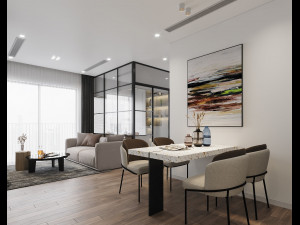 Interior Scene Apartment 3D Model