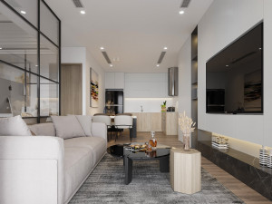 Interior Scene Apartment 3D Model