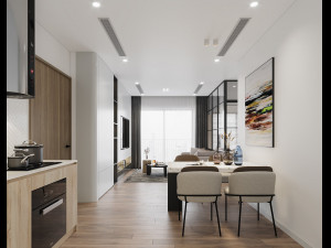 Interior Scene Apartment 3D Model
