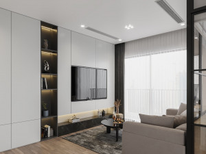 Interior Scene Apartment 3D Model