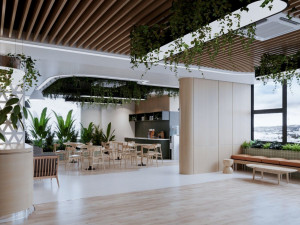 Interior Office scene 3D Model