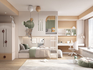Children Bedroom 3D Model