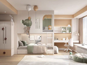 Children Bedroom 3D Model