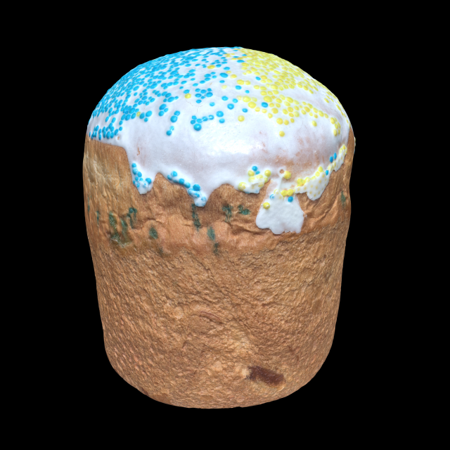 Easter cake Modelo 3D .c4d .max .obj .3ds .fbx .stl .blend 