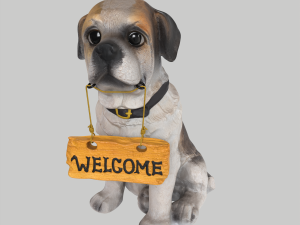 Dog statue 3D 模型