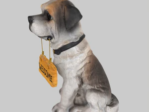 Dog statue 3D Model