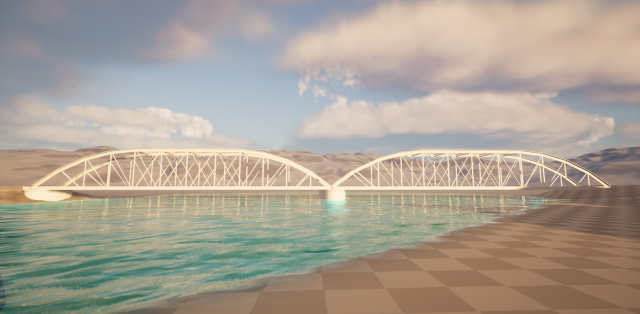 Old Brigde Modèle 3D .c4d .max .obj .3ds .fbx .stl .blend 