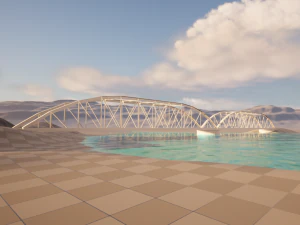 Old Brigde 3D Model