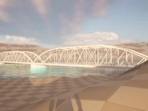 Old Brigde 3D Model